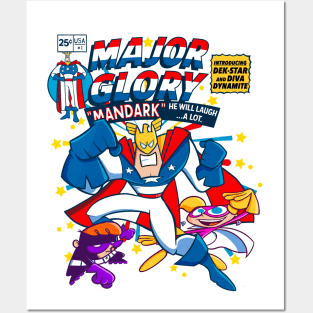Major Glory Comic Posters and Art